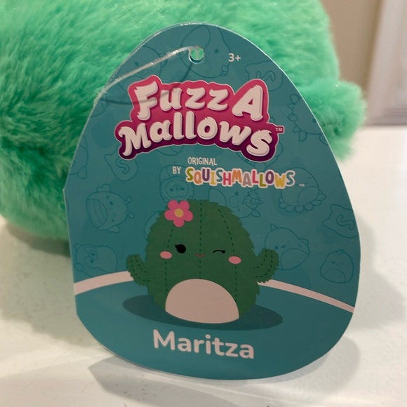 NWT 5” Maritza the Cactus 🌵 FUZZAMALLOW Squishmallow - Picture 4 of 5